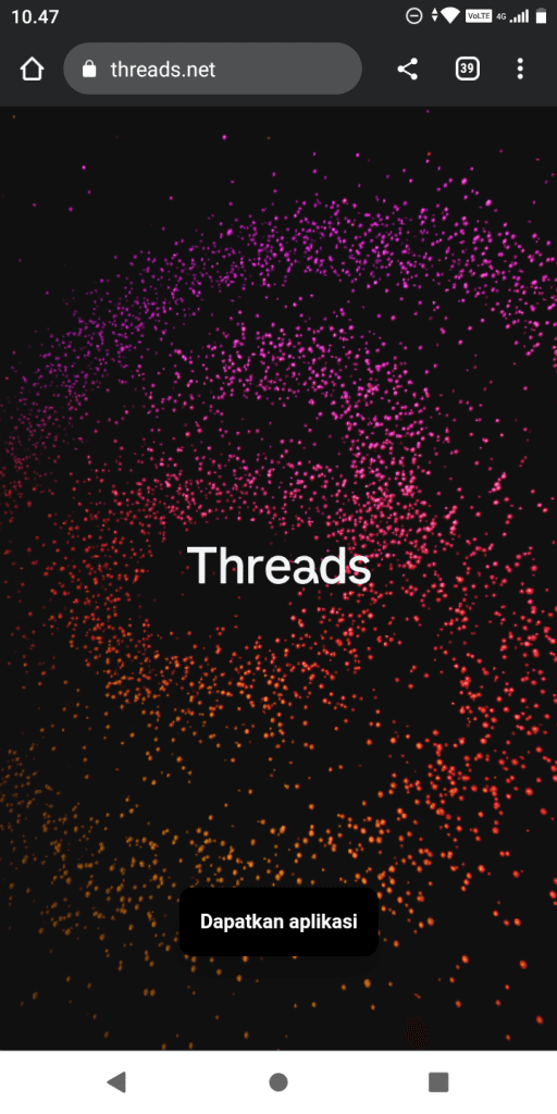 Aplikasi Threads
